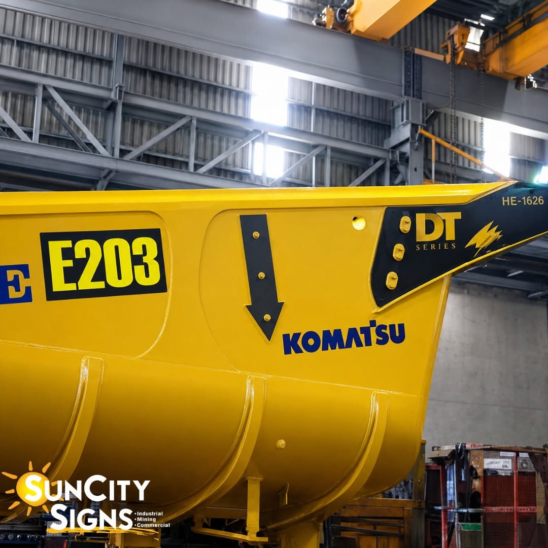 High-Visibility Signage for Mining & Industrial Sites